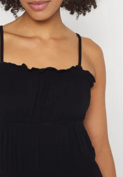 Even&Odd Maxi Dress Tiered Skirt- Vestito Lungo - Black -Even&Odd Negozio 02dd1e04038f4885bd7ef69bf18bad48 scaled