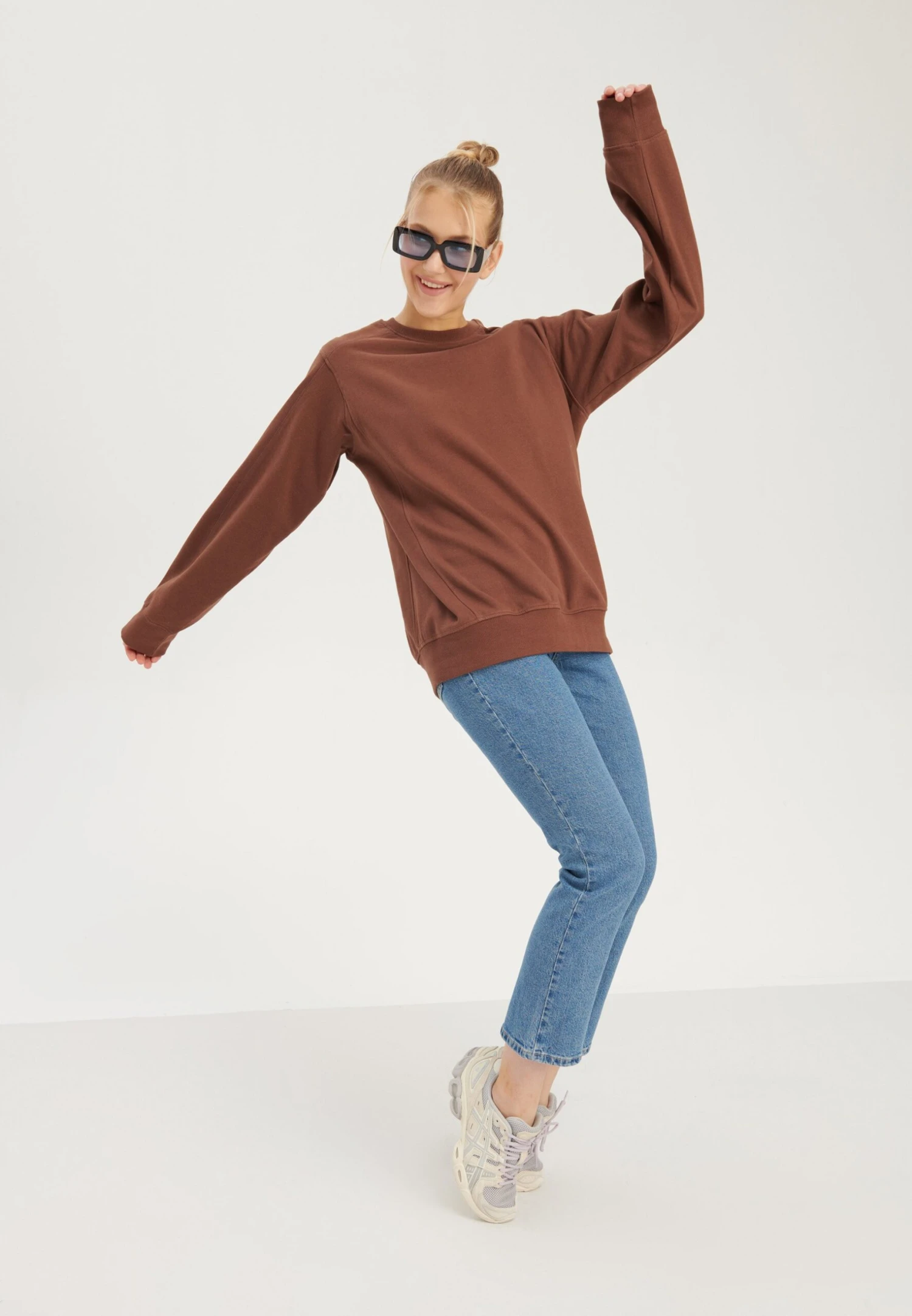 Felpa - Dark Brown Even&Odd Felpa - Dark Brown -Even&Odd Negozio 0655b25aa83641b5ad585f1c5273aae9 scaled