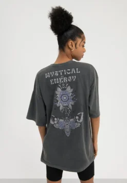 Even&Odd T-Shirt Con StampaBlack Donna T-shirt E Top EV421D23T-Q11