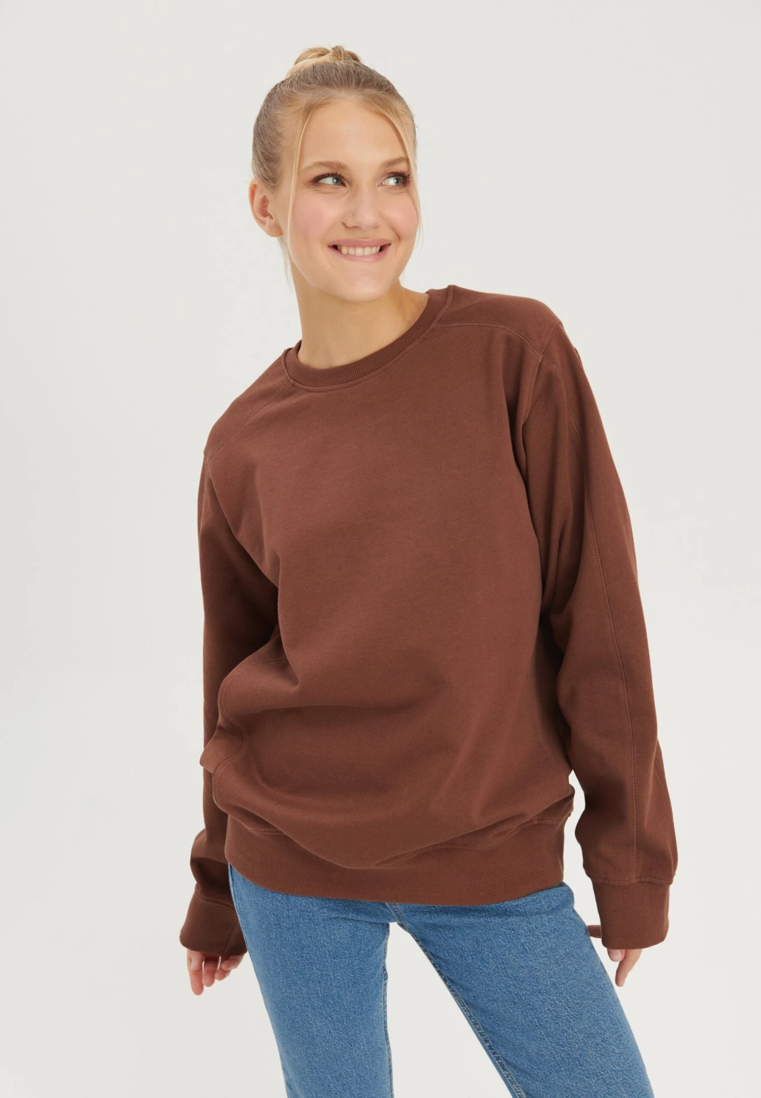 Felpa - Dark Brown Even&Odd Felpa - Dark Brown -Even&Odd Negozio 2734dbc2a72e45e783ad2de33a6bb3f5 scaled