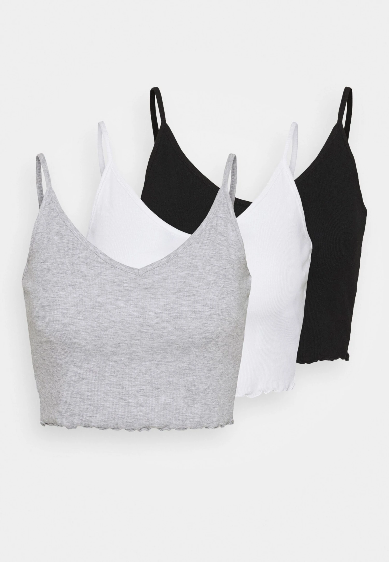Strappy Lettuce Crop 3 PackTopBlack/White/Grey Donna T-shirt e top EV421D1KZ-Q11 Even&Odd Strappy Lettuce Crop 3 PackTopBlack/White/Grey Donna T-shirt E Top EV421D1KZ-Q11 -Even&Odd Negozio 277e0f5f7d614268914a0bd15fef6dc9 scaled
