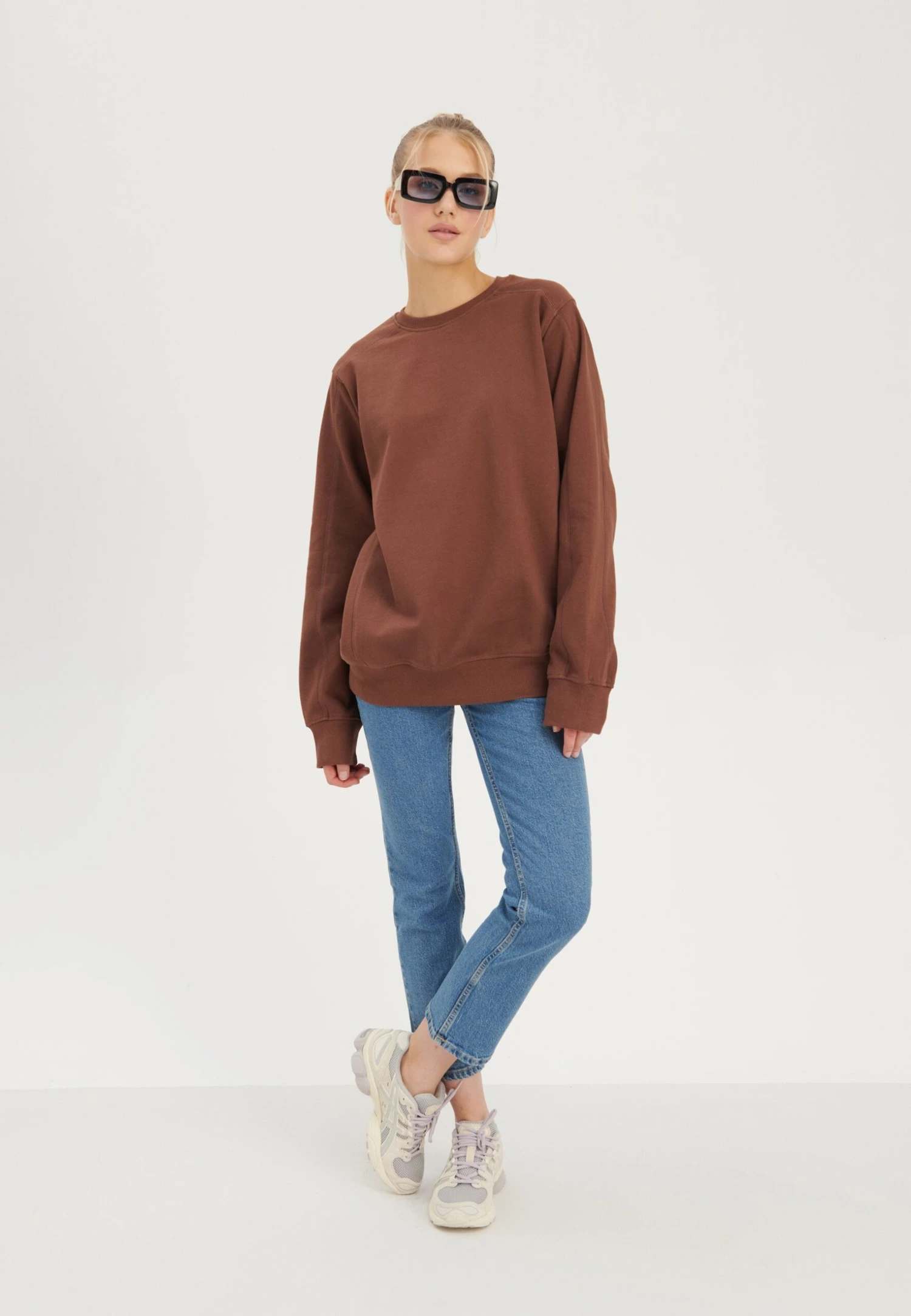 Felpa - Dark Brown Even&Odd Felpa - Dark Brown -Even&Odd Negozio 42b6a03e9d42451d99227a6f04277bda scaled