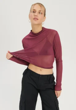 Even&Odd Maglietta A Manica LungaRed Donna T-shirt E Top EV421D24K-G11 -Even&Odd Negozio 476061aeca4340d994572a3a886eb36c scaled