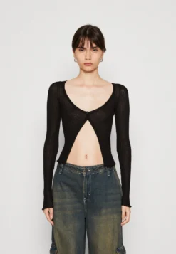 Even&Odd CardiganBlack Donna Maglieria EV421I0HW-Q11 -Even&Odd Negozio 4f9b442698d14f3c9b5b6eafc0ee0e02 scaled