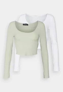 2 PackMaglietta A Manica Lunga001White_601Light Green Donna T-shirt E Top EVF21D04X-A11 7 2 PackMaglietta A Manica Lunga001White_601Light Green Donna T-shirt E Top EVF21D04X-A11 -Even&Odd Negozio 5badd8d1363a4ae493549174236511ce scaled
