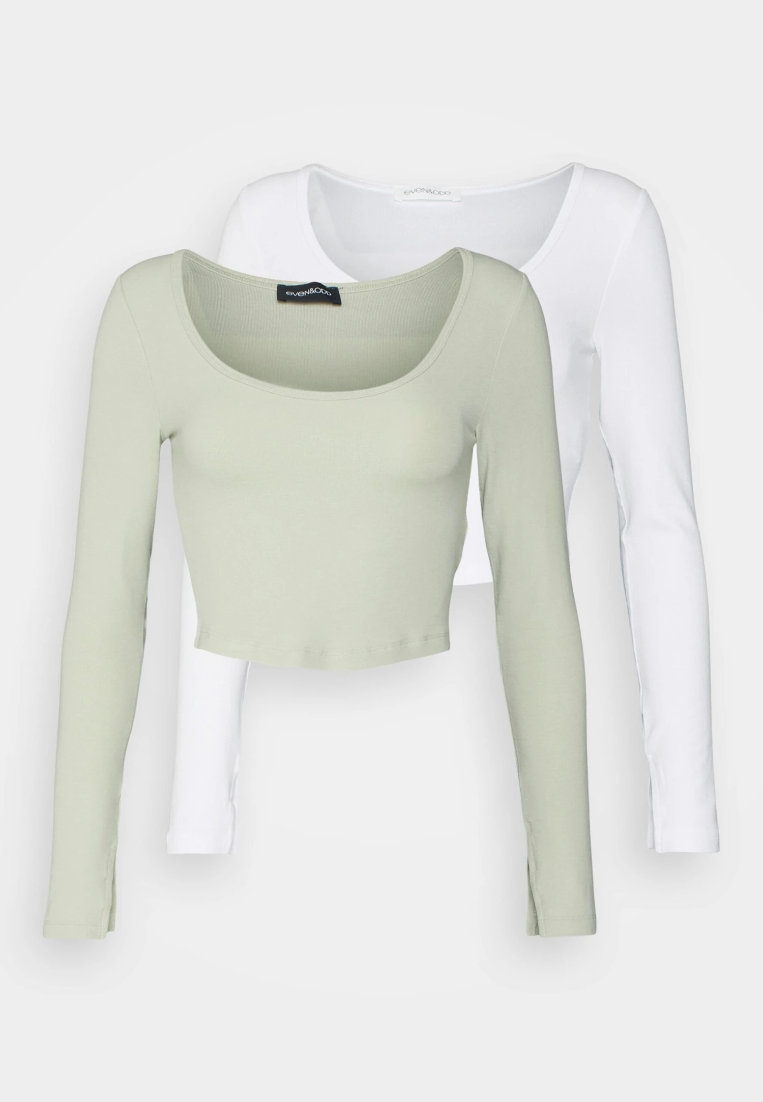 2 PackMaglietta A Manica Lunga001White_601Light Green Donna T-shirt e top EVF21D04X-A11 2 PackMaglietta A Manica Lunga001White_601Light Green Donna T-shirt E Top EVF21D04X-A11 -Even&Odd Negozio 5badd8d1363a4ae493549174236511ce scaled