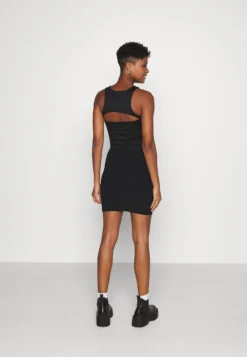 Even&Odd Basic Mini Ribbed Skirt - Gonna A Tubino - Black 4 Even&Odd Basic Mini Ribbed Skirt - Gonna A Tubino - Black -Even&Odd Negozio 65cb68f6cbb74e00a56ec984a5b74be9 scaled