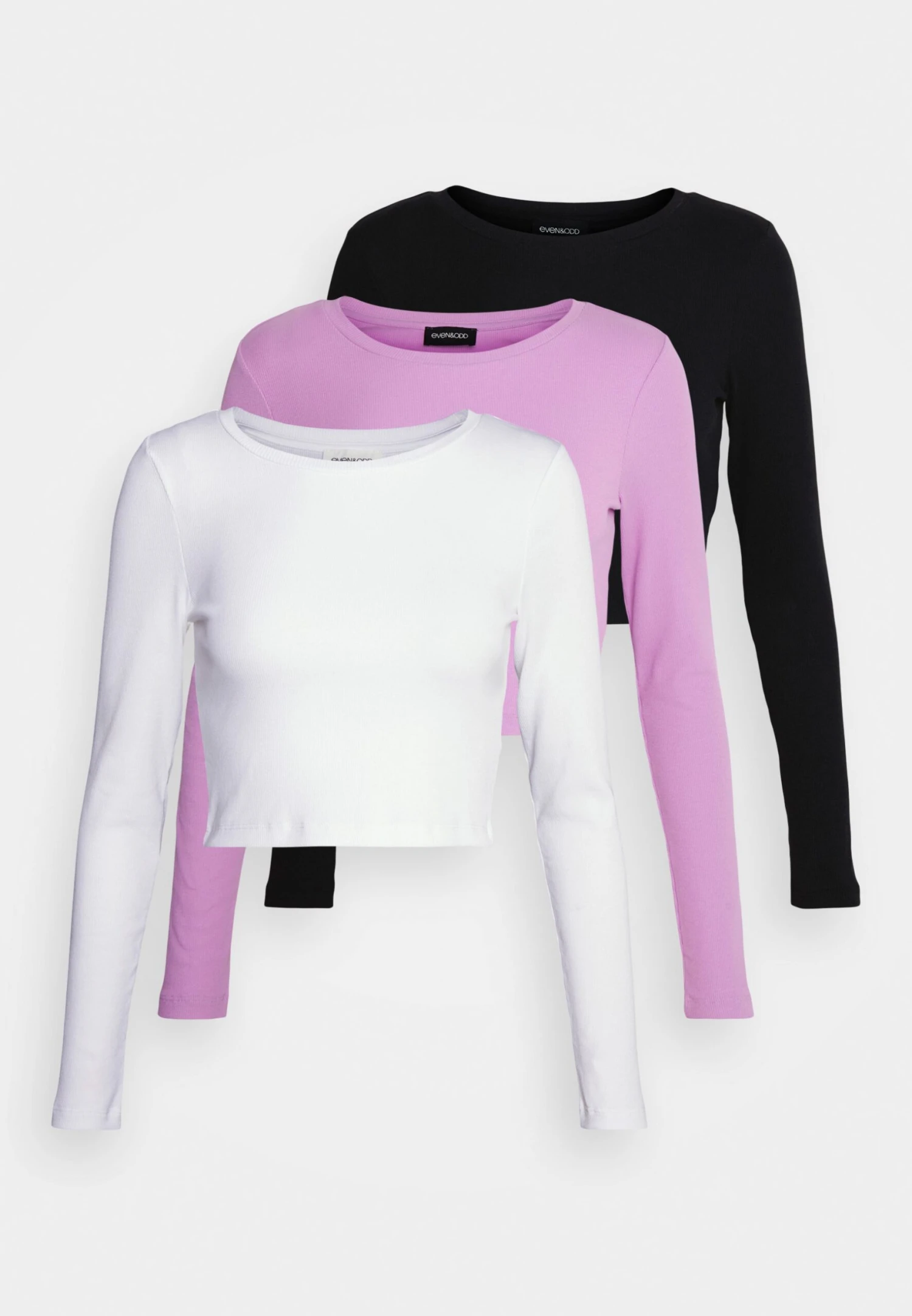 3 PackMaglietta A Manica LungaBlack/White/ Lilac Donna T-shirt e top EVF21D03J-Q13 3 PackMaglietta A Manica LungaBlack/White/ Lilac Donna T-shirt E Top EVF21D03J-Q13 -Even&Odd Negozio 73079b948777437891197b37b87150a9 scaled
