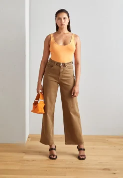 Even&Odd 2 PackTopWhite/Orange Donna T-shirt E Top EV421D24W-A11