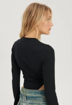 Even&Odd Maglietta A Manica LungaBlack Donna T-shirt E Top EV421D24L-Q11 -Even&Odd Negozio 7840e7ace2504822bc662d0fc9825609 scaled