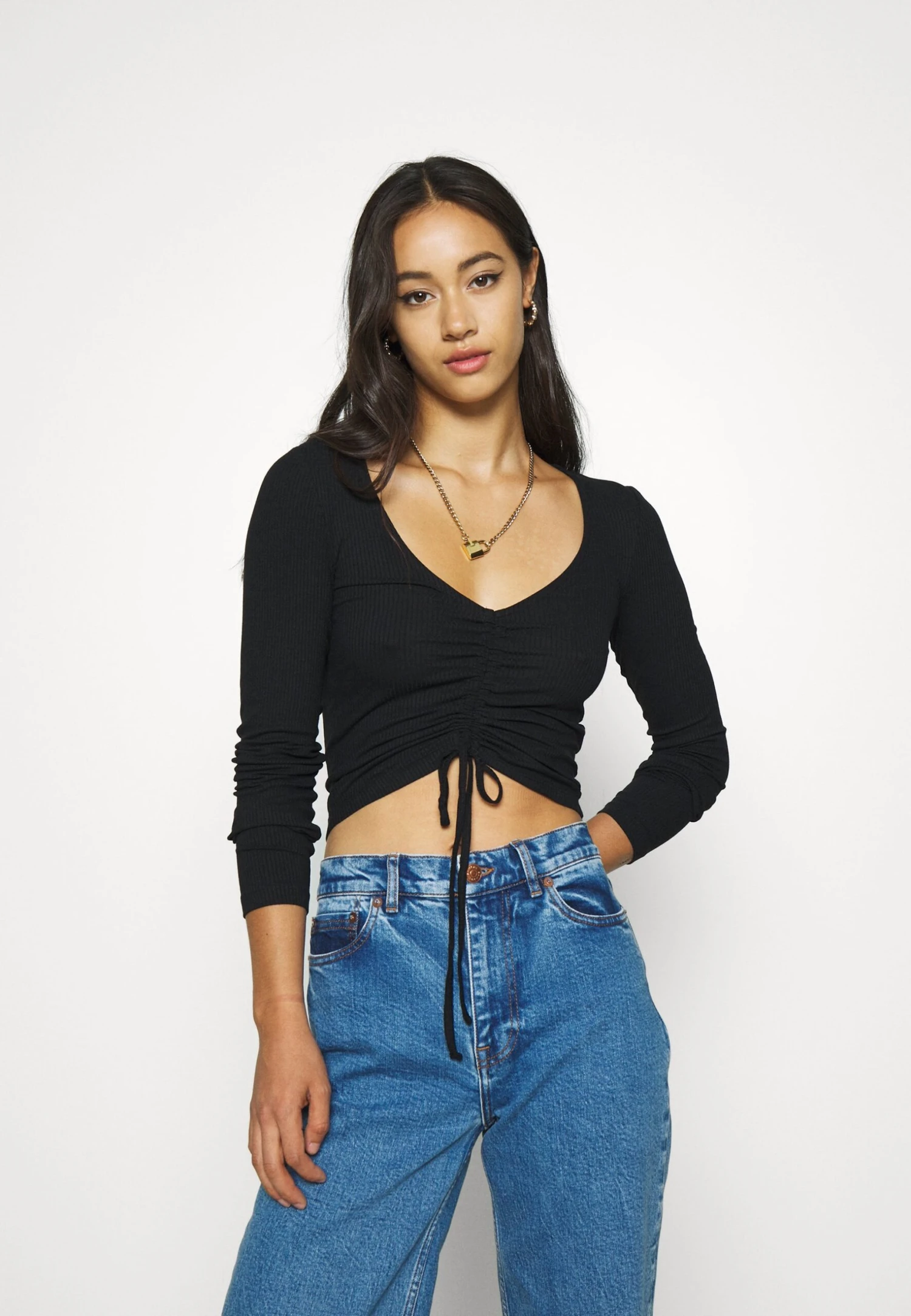 Maglietta A Manica LungaBlack Donna T-shirt e top EV421D1H5-Q11 Even&Odd Maglietta A Manica LungaBlack Donna T-shirt E Top EV421D1H5-Q11 -Even&Odd Negozio 851bdaed574649feb74447b3707addb7 scaled