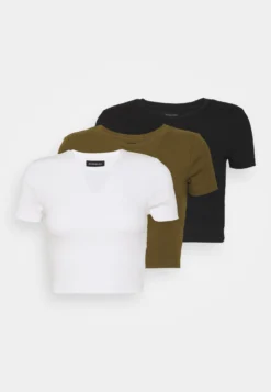 Even&Odd 3 PackT-Shirt BasicBlack/White/Khaki Donna T-shirt E Top EV421D1CU-Q11 8 Even&Odd 3 PackT-Shirt BasicBlack/White/Khaki Donna T-shirt E Top EV421D1CU-Q11 -Even&Odd Negozio 9ba667b5111748ac9a8e13152e4f3b9a scaled