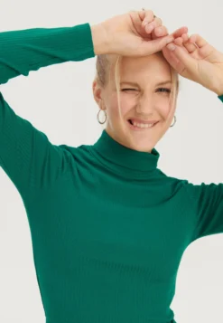 Even&Odd Maglietta A Manica LungaGreen Donna T-shirt E Top EV421D24N-M11 5 Even&Odd Maglietta A Manica LungaGreen Donna T-shirt E Top EV421D24N-M11 -Even&Odd Negozio 9f0ec2f5e04348cfb46452d7dbb34314 scaled