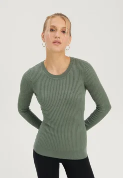 Even&Odd MaglioneLight Green Donna Maglieria EV421I0AQ-M13