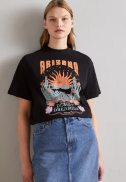 Even&Odd T-Shirt Con StampaBlack Donna T-shirt E Top EV421D26L-Q11