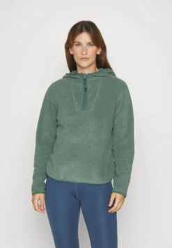 Felpa In PileDark Green Donna Felpe EV941F00S-M11