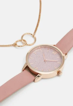 Even&Odd Set - Orologio - Gold-Coloured/Pink 7 Even&Odd Set - Orologio - Gold-Coloured/Pink -Even&Odd Negozio b7a0485caf3a40b99d85686a830806ff scaled