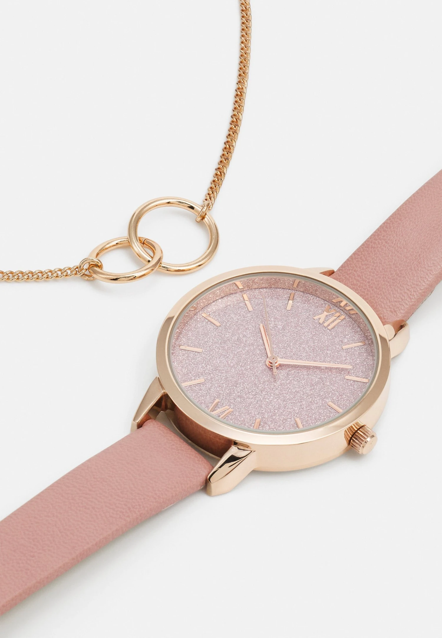 Set - Orologio - Gold-Coloured/Pink Even&Odd Set - Orologio - Gold-Coloured/Pink -Even&Odd Negozio b7a0485caf3a40b99d85686a830806ff scaled