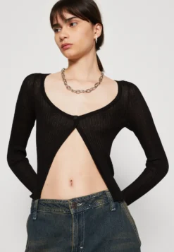 Even&Odd CardiganBlack Donna Maglieria EV421I0HW-Q11