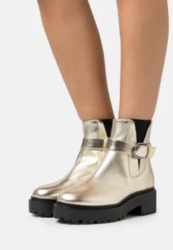 Stivaletti Con PlateauGold Donna Stivaletti EVC11N02M-F11