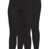 2 Pack- Leggings - Black/Black