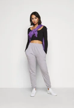 2 PackMaglietta A Manica LungaBlack/White Donna T-shirt E Top EVF21D027-Q11