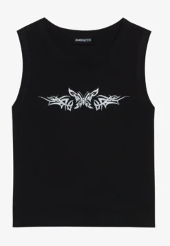 Even&Odd TopBlack Donna T-shirt E Top EV421D23U-Q11 -Even&Odd Negozio d4a5f72b61e54b848864df8486ed42d5 scaled