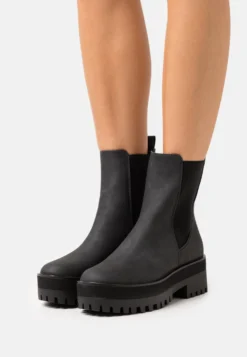 Stivaletti Con PlateauBlack Donna Stivaletti EVC11N020-Q11