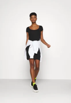 Even&Odd 2 PackVestito Di MaglinaBlack/Mottled Grey Donna Vestiti EV421C131-Q11