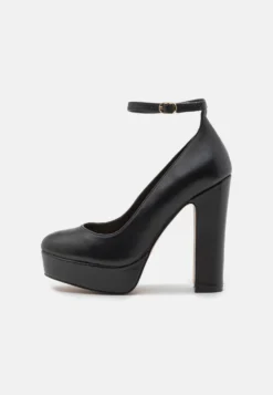 Even&Odd LeatherDecolletéBlack Donna Scarpe Con Tacco EV411B09S-Q11