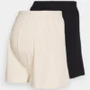 2 Pack ShortsBlack/ Beige Donna Shorts EVO29C000-Q11