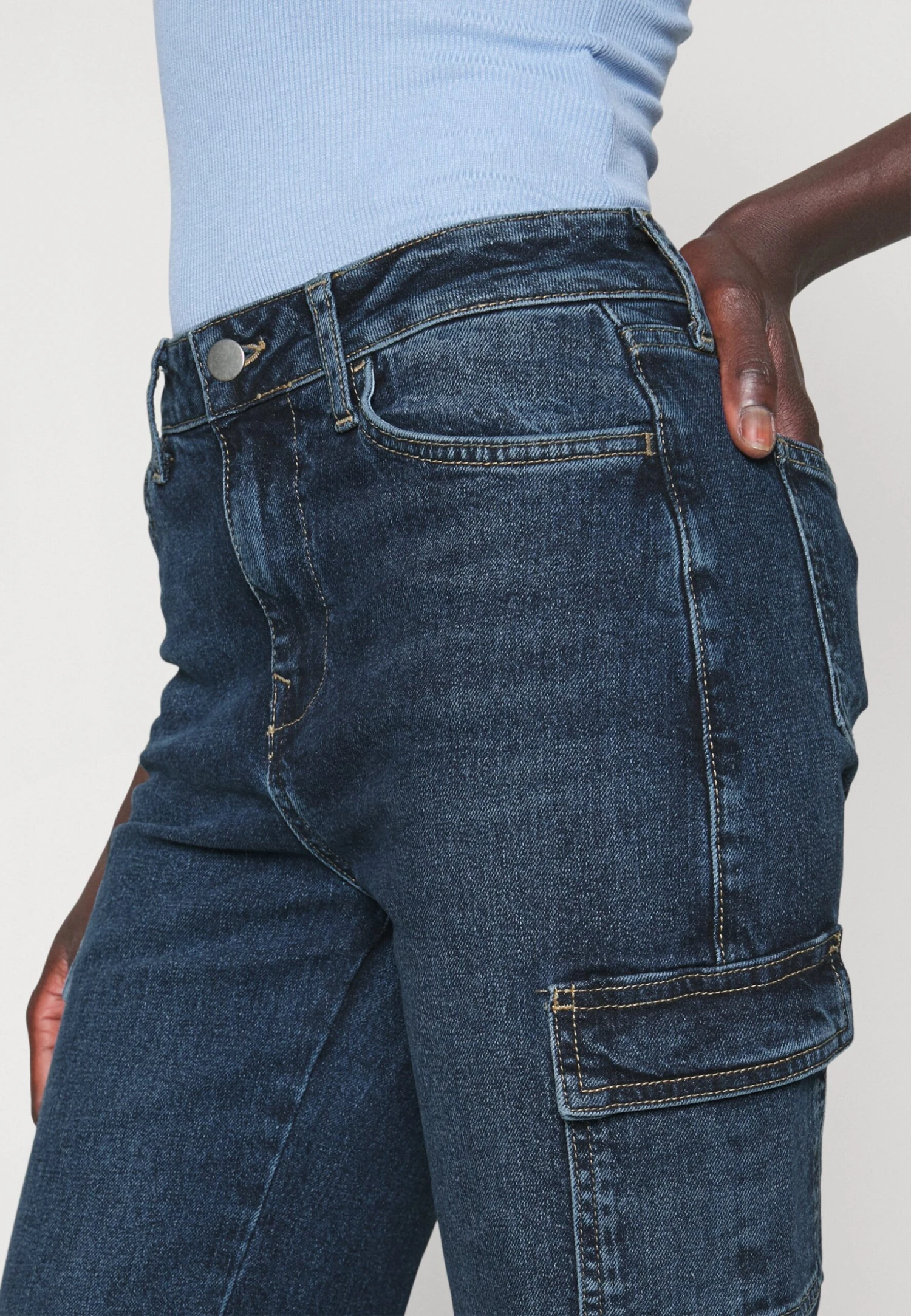 Jeans A ZampaLight Blue Denim Donna Jeans EVI21N009-K11 Jeans A ZampaLight Blue Denim Donna Jeans EVI21N009-K11 -Even&Odd Negozio eda655915d4f44828f5bf678500b7e23 scaled