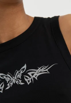 Even&Odd TopBlack Donna T-shirt E Top EV421D23U-Q11 -Even&Odd Negozio f01e13eb44a04278a1270af9b32469d6 scaled