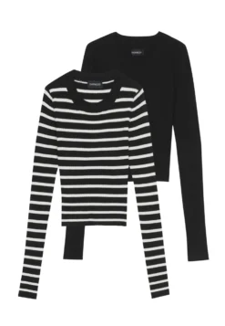 Even&Odd 2 PackMaglioneBlack / Off-White Donna Maglieria EV421I0CK-Q14 -Even&Odd Negozio f7b2e9b43e2f44ac99e5e4f3fa6e6151 scaled