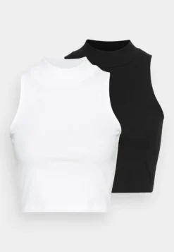 Even&Odd 2 PackTopBlack/White Donna T-shirt E Top EV421D1WY-Q11 -Even&Odd Negozio fb4691c0f86f46be82e536c4db6d7591 scaled